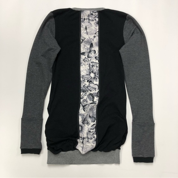 FERNIE Untamed butterfly print long sleeve top - Picture 2 of 8